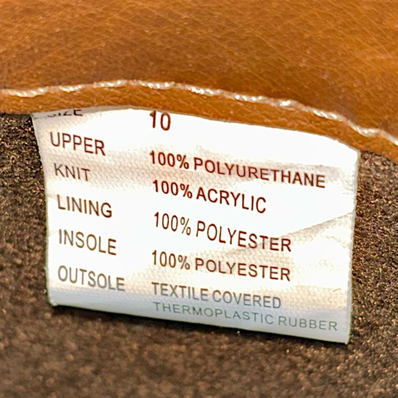 Muk Luks Tall Brown Knit Buckle Boots Boho Indie Cozy Fall Festival Size 10 - Picture 6 of 14